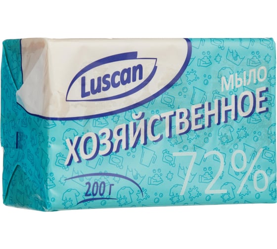 Хозяйственное мыло Luscan в обертке, 200 г 1685301