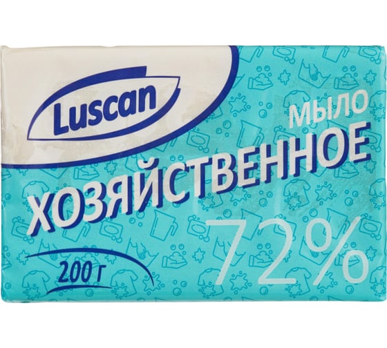 Хозяйственное мыло Luscan в обертке, 200 г 1685301