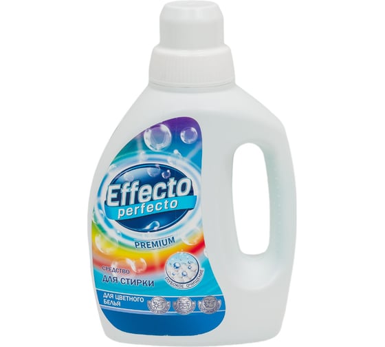 Средство для стирки для цветного белья Effecto Perfecto premium 1л УТ00041136