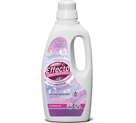 Кондиционер для всех типов белья Effecto Perfecto аромамагия premium 1л УТ00041138