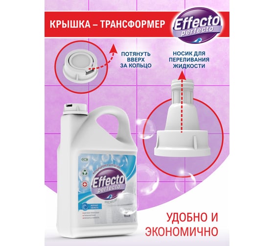 Кондиционер для всех типов белья морская свежесть 2,75л Effecto Perfecto УТ00039116