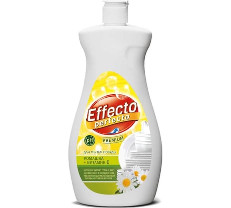 Средство для мытья посуды Effecto Perfecto ромашка premium 500 мл УТ00041139