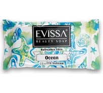 Туалетное мыло в картонной упаковке EVISSА 100 гр. , Океан М2632