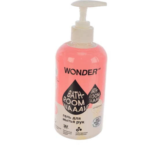 Гель для мытья рук WONDERLAB Bathroom Waaave нейтральный WL500BWN
