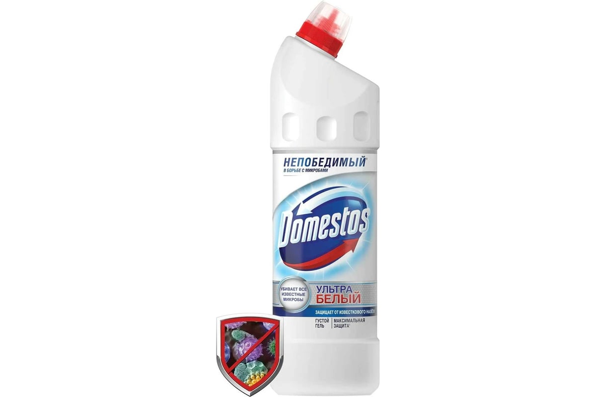 Чистящее средство для унитаза DOMESTOS Ультра белый 67319127 - выгодная ...