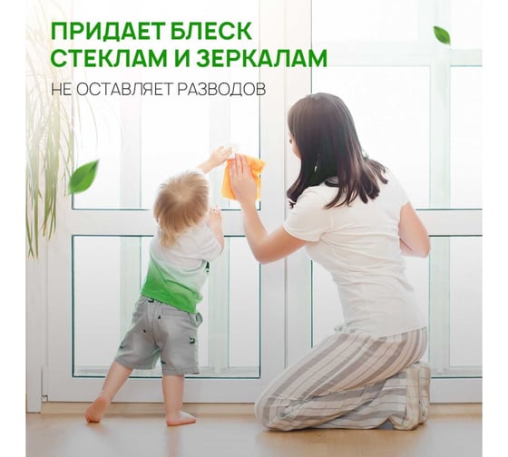 Средство для стёкол SEPTIVIT "GREEN APPLE", 5 л 220_5