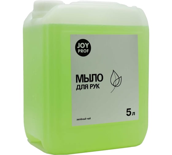 Жидкое мыло Joy 5л зеленый чай 4607043133922