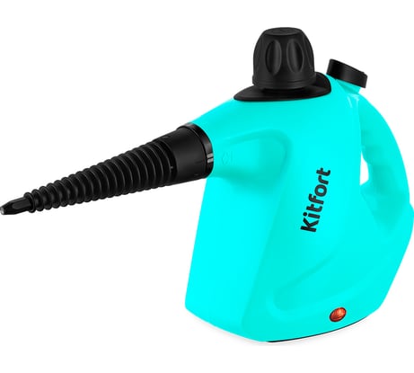 Пароочиститель KITFORT черно-зеленый КТ-9138-2