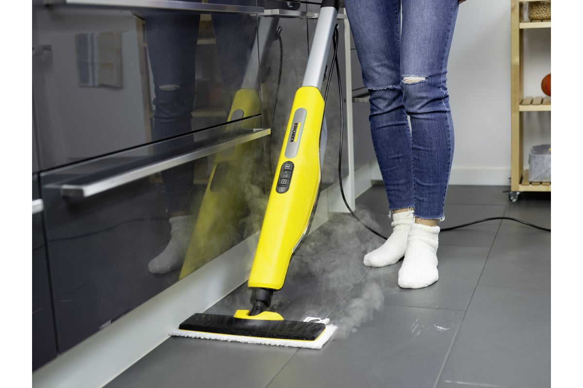 Паровая швабра KARCHER SC 3 Upright Easyfix 1.513-300 - выгодная цена,  отзывы, характеристики, 1 видео, фото - купить в Москве и РФ