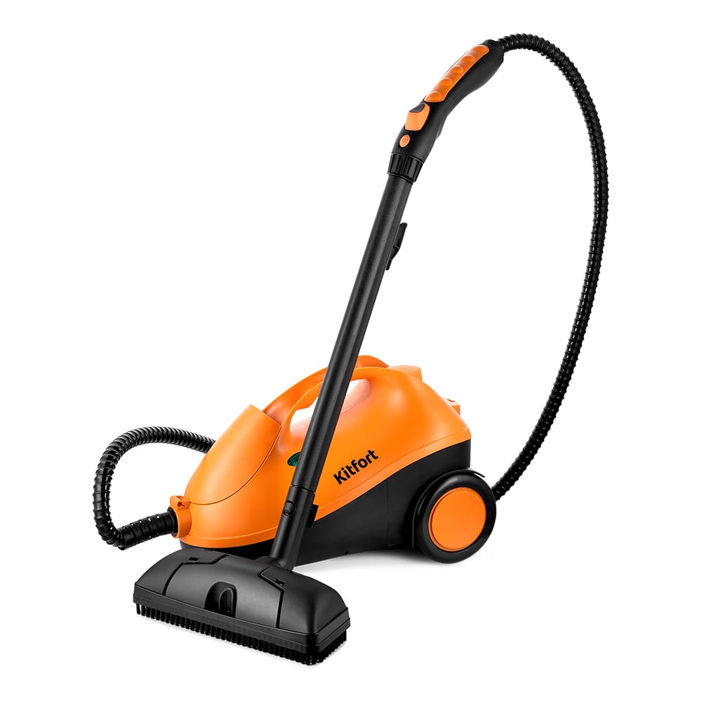 Пароочиститель Kitfort черно-оранжевый КТ-9141-2 - выгодная цена ...