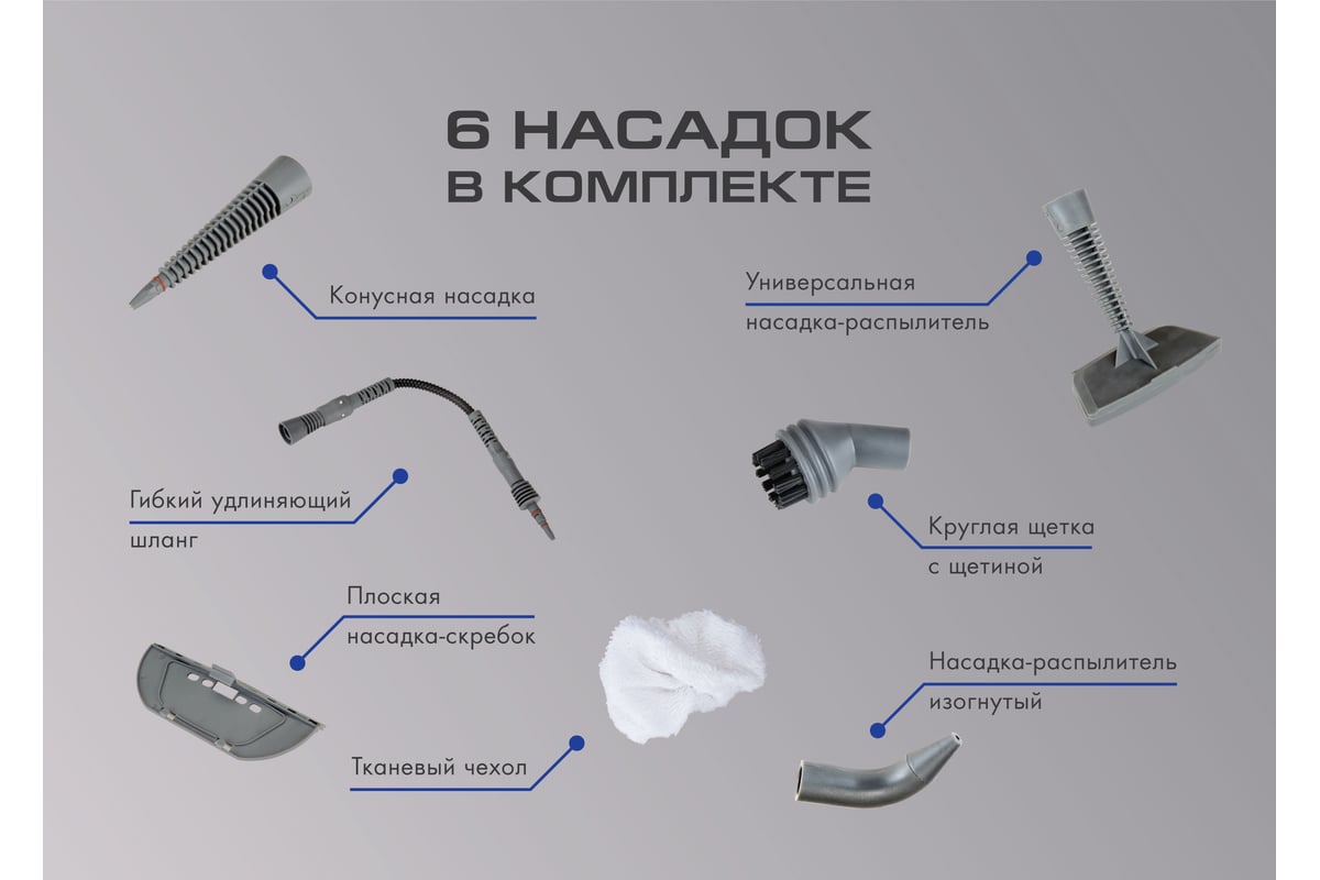 Универсальный пароочиститель