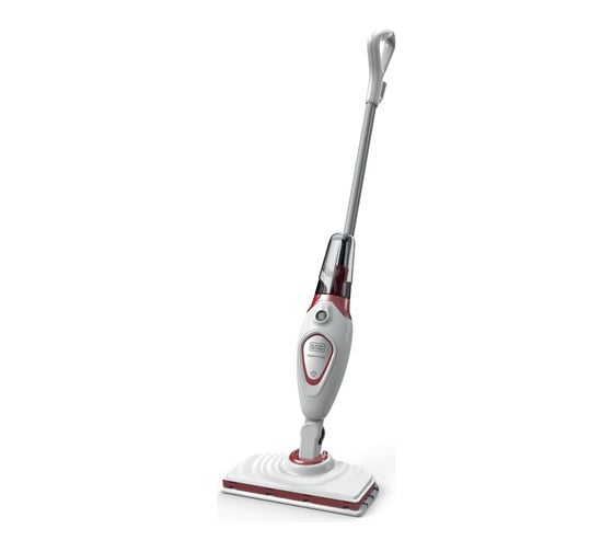 Пароочиститель Black&Decker 1300W EPP Steam Mop красный FSM1605R 1