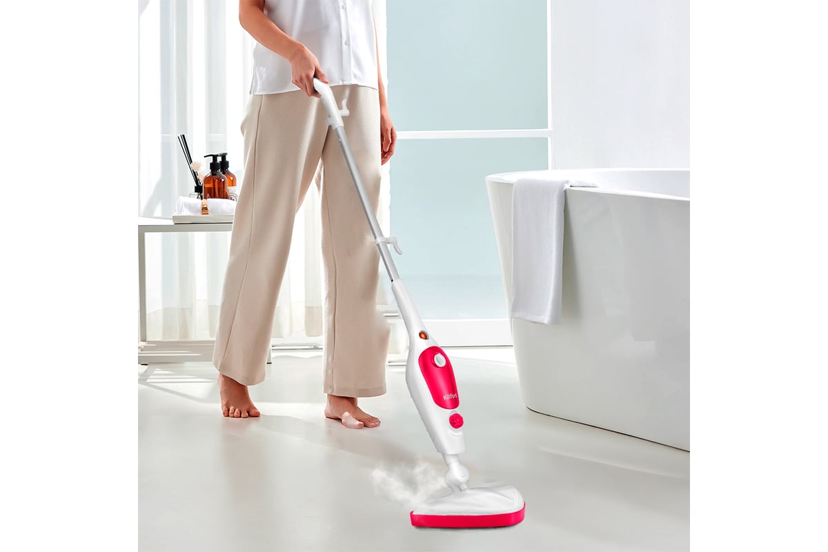 Паровая швабра KITFORT "2 в 1" КТ-1070 - выгодная цена, отзывы ...