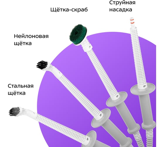 Паровая швабра Kitfort 2 в 1 КТ-3942
