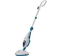 Швабра паровая Bufett SSM 745, 9 насадок, 350мл, 1500Вт, бело-бирюзовая 640745