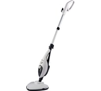 Швабра паровая Bufett SSM 746, 9 насадок, 350мл, 1500Вт, бело-черная 640746