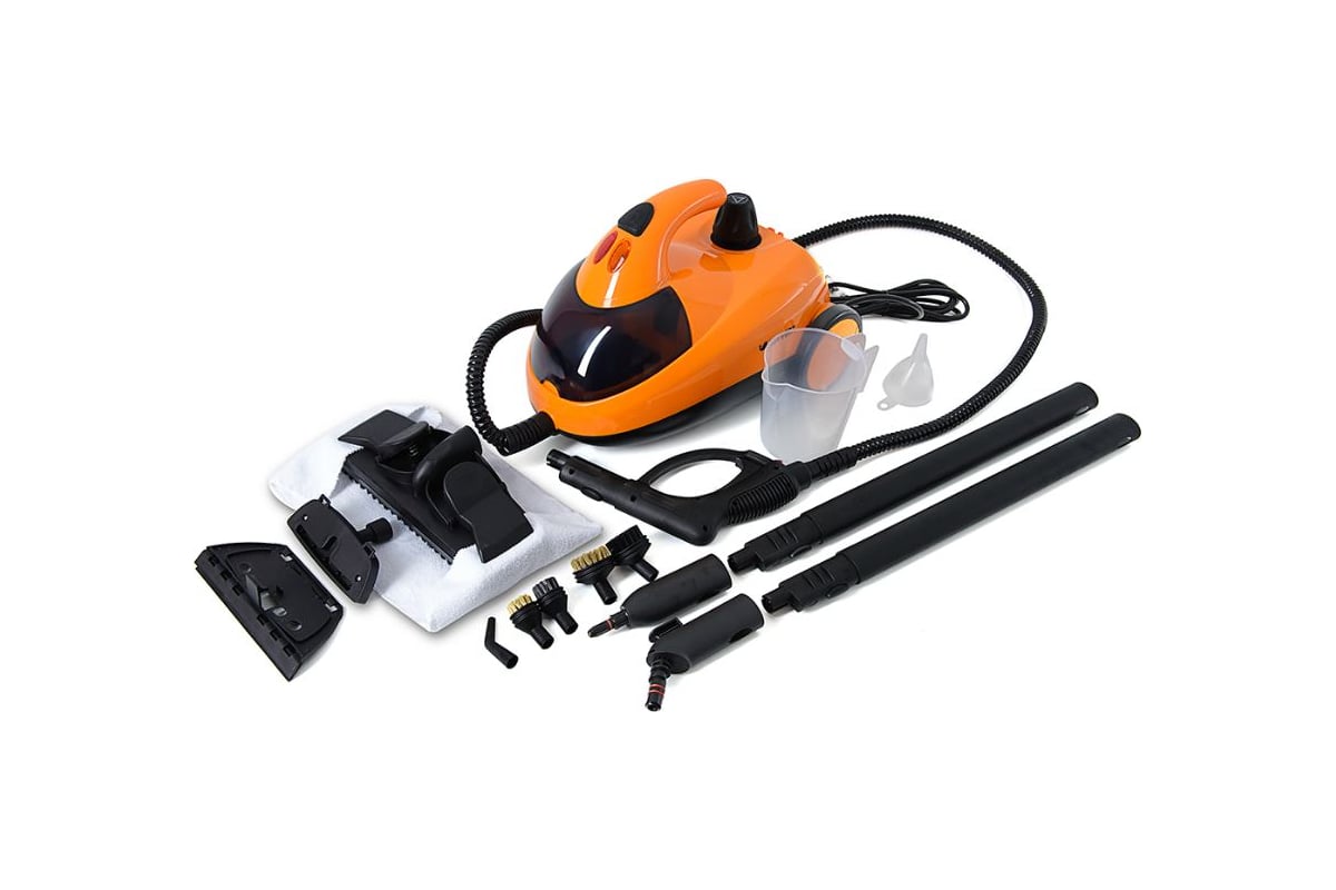 Пароочиститель KITFORT КТ-908-3 оранжевый - выгодная цена, отзывы ...