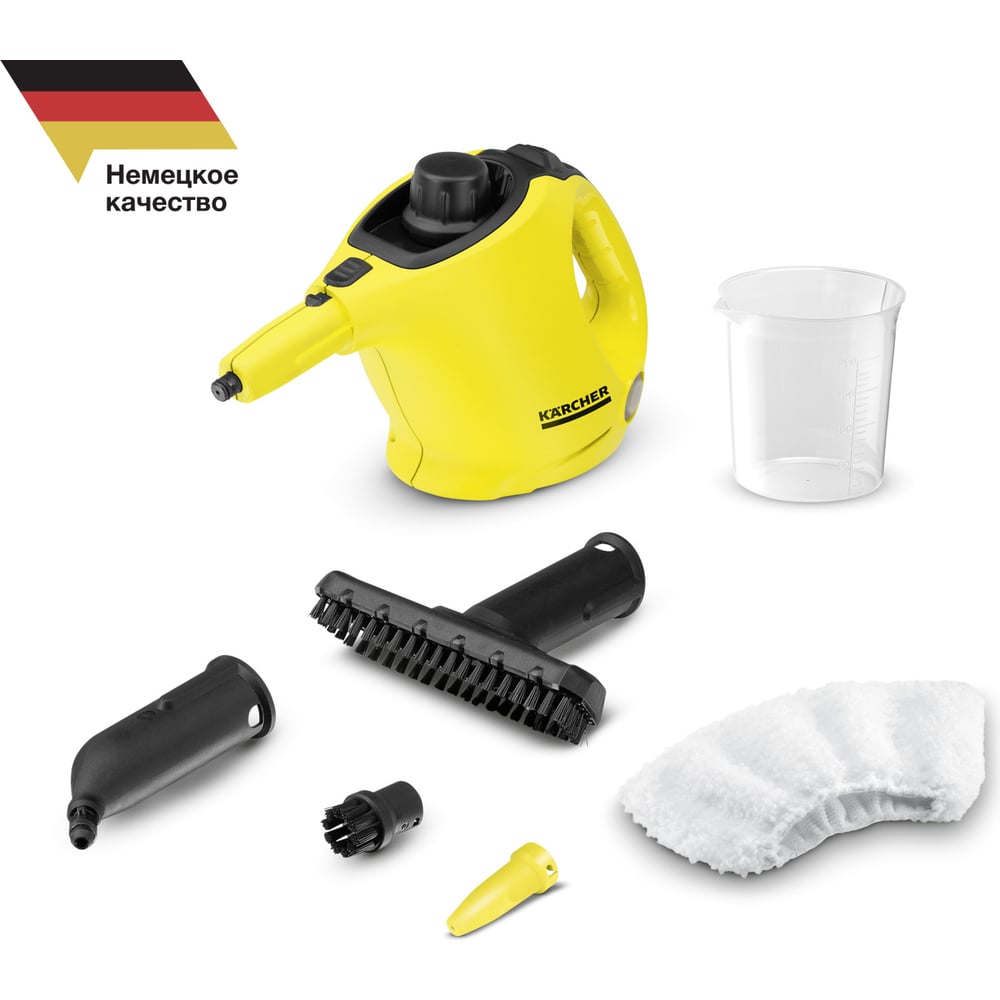 Пароочиститель Karcher SC 1 1.516-300 - выгодная цена, отзывы,  характеристики, 1 видео, фото - купить в Москве и РФ