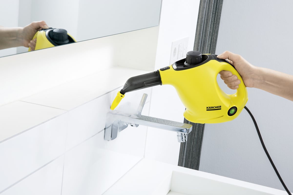 Пароочиститель Karcher SC 1 1.516-300 - выгодная цена, отзывы,  характеристики, 1 видео, фото - купить в Москве и РФ