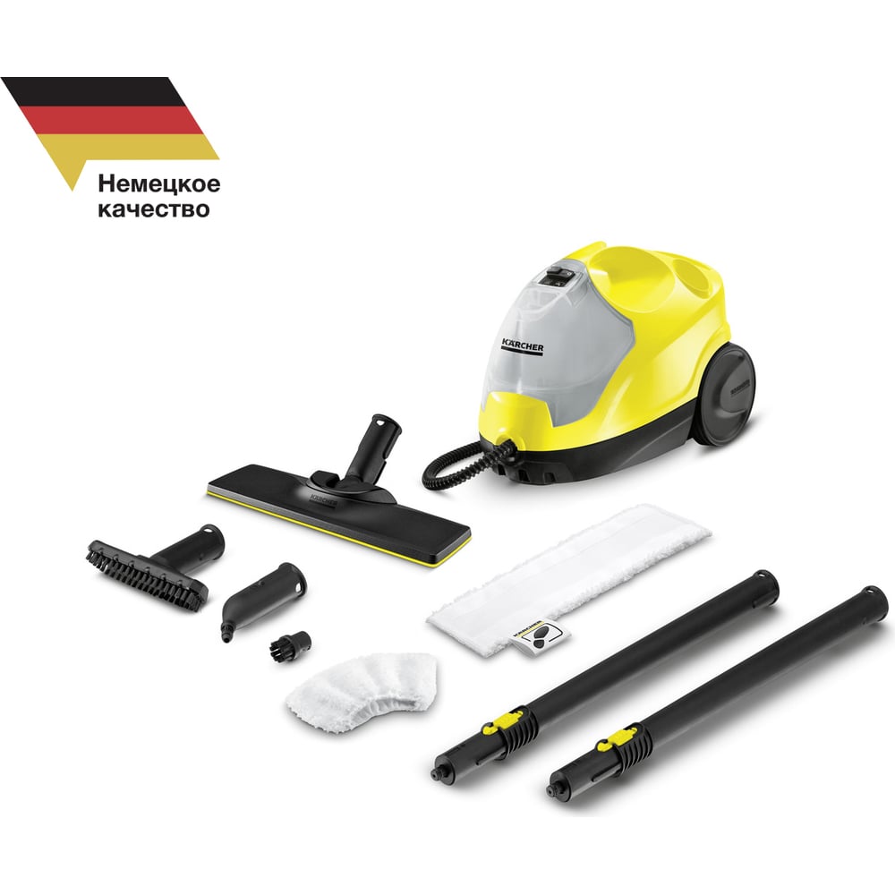 Пароочиститель Karcher SC 4 EASYFIX 1.512-450 - выгодная цена, отзывы,  характеристики, 2 видео, фото - купить в Москве и РФ