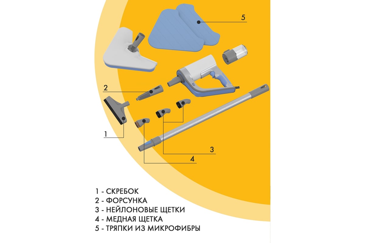 Паровая швабра FUTULA Steam Mop SM8 00-00214542 - выгодная цена, отзывы,  характеристики, фото - купить в Москве и РФ