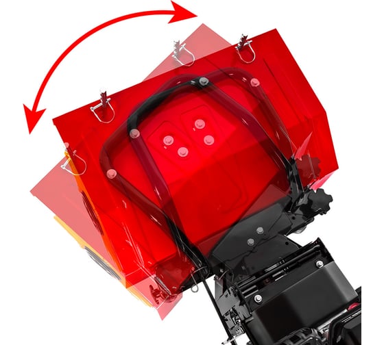 Подметальная машина DDE BS 6560 Combo (6,5 л.с., ширина 60 см, скор., +5/-2, колеса 13") 916-806