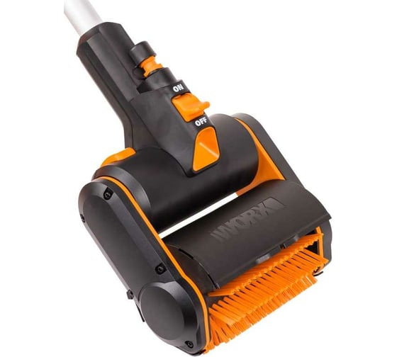 Щетка для чистки дорожек WORX 20В, 4Ач х1 ЗУ коробка WG441E