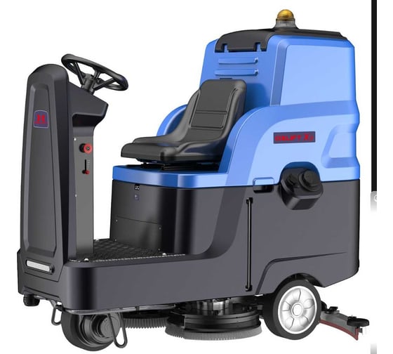 Поломоечная машина высокопроизводительная с управлением сидя OXLIFT X7 170/180 л 6000 м2 791234