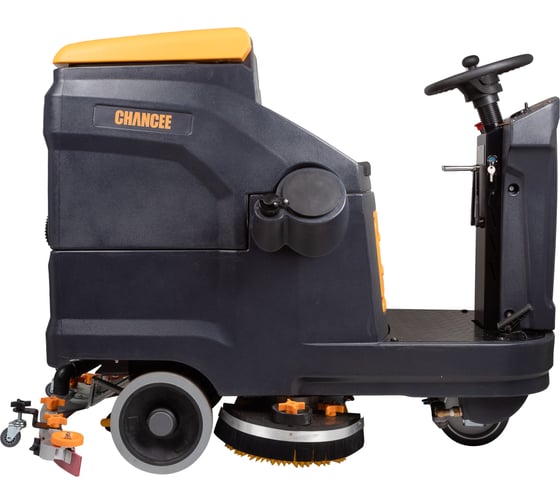 Поломоечная машина с местом оператора Chancee K70 Double brush (с литиевым АКБ 150 а/ч) K70-li150