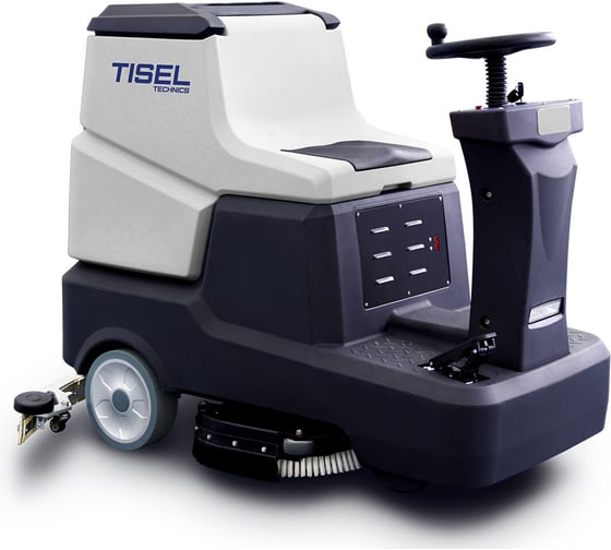 Поломоечная самоходная машина TISELTECHNICS TISEL SB810 с сидением для оператора ,объем бака 120л ,АКБ литий 24В/205Ач,ЗУ 24В/50Ач,щетки в комплекте НФ-00006182