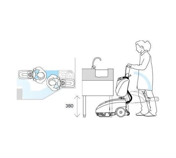 Поломоечная машина FIMAP Genie-B 102492