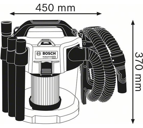 Аккумуляторный пылесос Bosch GAS 18V-10 L 06019C6300