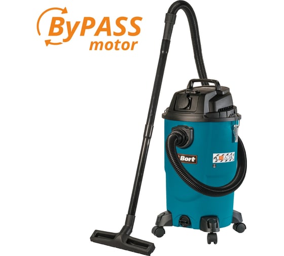 Пылесос для сухой и влажной уборки BORT BSS-1430-P 93417456