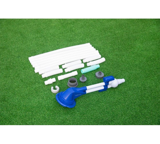 Пылесос Bestway Automatic Pool Cleaner подключается к фильтр-насосу, + шланги и переходники 58304 BW