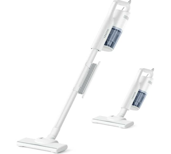 Вертикальный пылесос LEACCO vacuum cleaner white S10