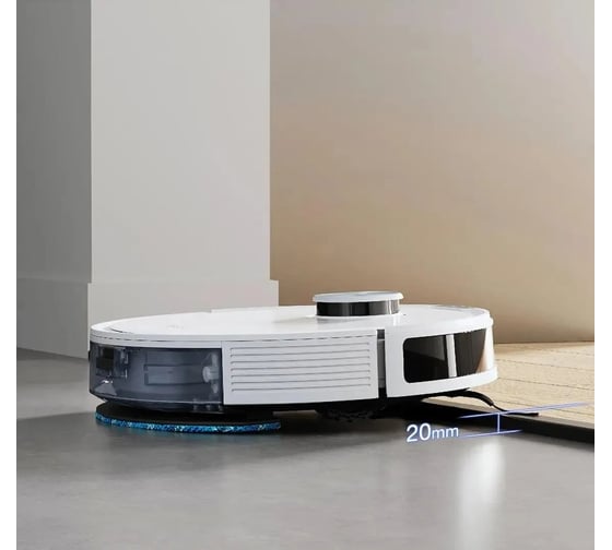 Робот-пылесос ECOVACS floor cleaning robot deebot n10, white, EU версия c док-станцией DBX41