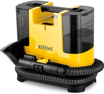 Моющий пылесос Kitfort черно-желтый КТ-5162-3