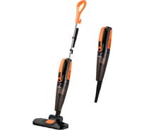 Вертикальный пылесос Kitfort черно-оранжевый КТ-5180-2