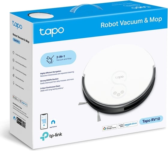 Робот-пылесос TP-Link Tapo RV10