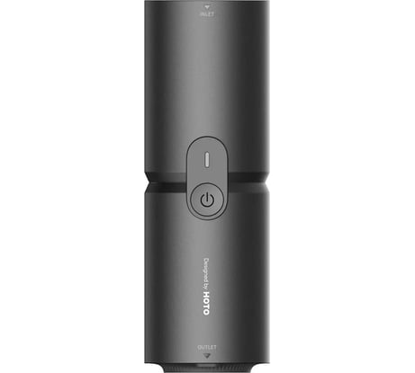 Многофункциональная капсула со сжатым воздухом HOTO compressed air capsule, чёрный, 4-в-1: пылесос, надувание, воздуходувка, вакуумная герметизация, qwcxj001 HOE0001GL