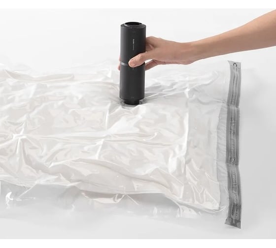 Многофункциональная капсула со сжатым воздухом HOTO compressed air capsule, чёрный, 4-в-1: пылесос, надувание, воздуходувка, вакуумная герметизация, qwcxj001 HOE0001GL