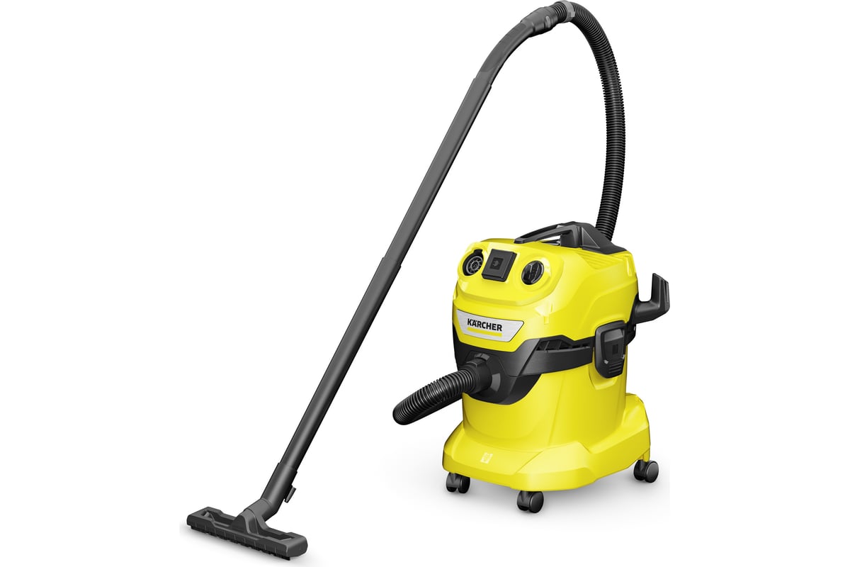 Хозяйственный пылесос Karcher WD 4 P V-20/5/22 EU 1.628-270.0 - выгодная  цена, отзывы, характеристики, фото - купить в Москве и РФ