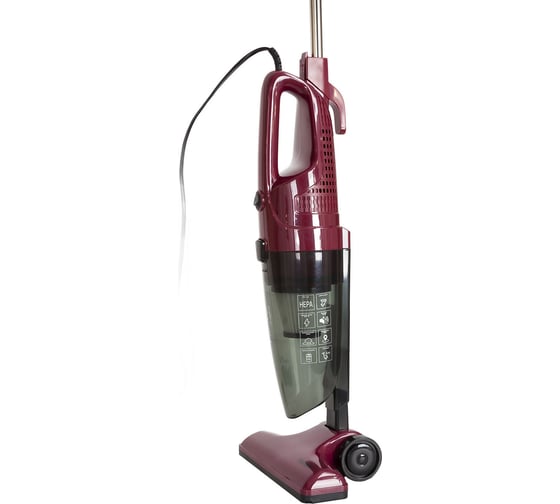 Пылесос вертикальный Pioneer VC460S wine maroon