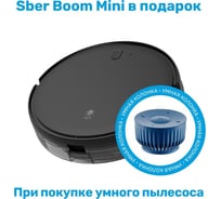 Робот пылесос SLS KIT 02+Колонка SBER синяя SLS-VC02-SBRKIT