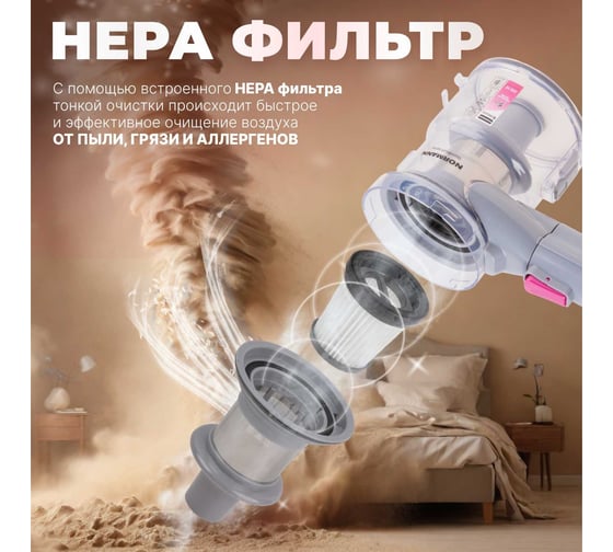 Пылесос бытовой NORMANN AVC-516 N16012-3