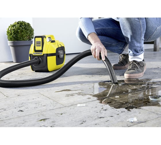 Хозяйственный пылесос KARCHER WD 1 Compact Battery Set 1.198-301