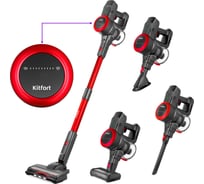 Вертикальный пылесос KITFORT красный КТ-5175-2