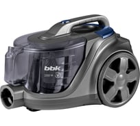 Пылесос циклонный bbk BV1900 (серый/синий) ЦБ-00002180
