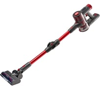 Вертикальный беспроводной пылесос Bufett складная трубка, 25,9В, 2200 мАч, 250 Вт, черно-красный 640385