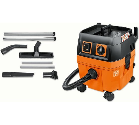 Пылесос для влажной и сухой уборки Fein Dustex 25 L комплект 92035060000